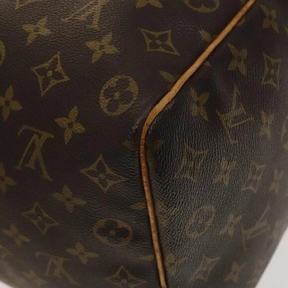 LOUIS VUITTON Monogram Keepall 50 Boston Bag M41426 LV Auth 137095 - Picture 4 of 16